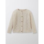 Cardigan en laine mrinos grege chine