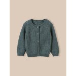 Cardigan en maille perlée laine et mohair tilleul Cardigan en maille perlée laine et mohair tilleul
