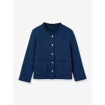 Cardigan molleton marine