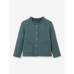 Cardigan molleton vert fonc�