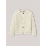 Cardigan points fantaisie ecru