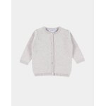 Cardigan en tricot coton beige