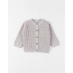 Cardigan en tricot coton beige