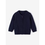 Cardigan zipp style teddy bb personnalisable marine