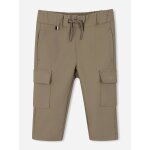 Cargo gar�on taille �lastique taupe