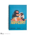 Carnet � spirales niffleurs bleu