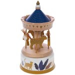 Carrousel birdy marron, bleu