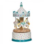 Carrousel festif beige