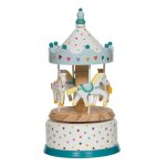 Carrousel festif beige