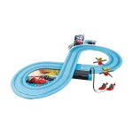 Cars circuit de courses � pile avec voitures multicolore