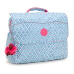 Cartable enfant fille kipling codie m dreamy geo 38 cm - qualit� premium bleu / rose