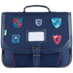Cartable les fantaisies lancelot (35 cm) bleu