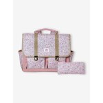Cartable fille personnalisable rose drag�e