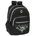 Cartable gar�on polyester game over batman noir / noir / noir