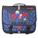 Cartable gar�on superman 2 compartiments multicolore