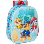 Cartable imprim� paw patrol pat patrouille bleu / rose / clair