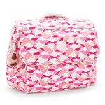 Cartable fille kipling codie en polyester recycl� imprim� palm rose