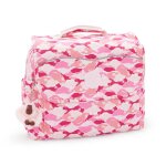 Cartable fille kipling codie s en polyester recycl� motif feuille palm rose