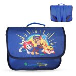 Cartable de maternelle 1 compartiment pat' patrouille - 32 cm bleu