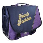 Cartable mixte colorblock violet colorblock violet