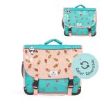 Cartable r�versible 38 cm - 2 compartiments ice pop multicolore