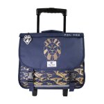 Cartable  roulettes 38 cm lion multicolore