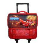 Cartable À roulettes disney cars rouge Cartable À roulettes disney cars rouge