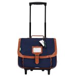 Cartable � roulettes fille 2 compartiments multicolore