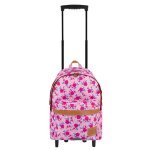 Cartable � roulettes fille 2 compartiments multicolore