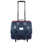 Cartable � roulettes fille 2 compartiments multicolore