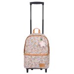 Cartable � roulettes fille 2 compartiments multicolore