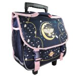 Cartable � roulettes fille harry potter 2 compartiments multicolore