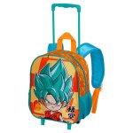 Cartable � roulettes gar�on dragon ball z chibi multicolore