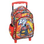 Cartable � roulettes gar�on hot wheels race to win multicolore