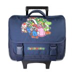 Cartable À roulettes super mario École primaire bleu Cartable À roulettes super mario École primaire bleu