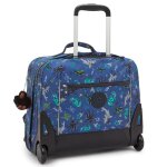 Cartable � roulettes motif undersea party bleu / noir