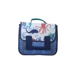 Cartable scolaire maternelle ocean 28cm bleu