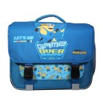 Cartable scolaire primaire les minions bleu