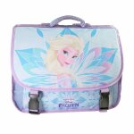 Cartable scolaire primaire la reine des neiges disney bleu