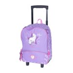 Cartable scolaire � roulettes 38 cm r�versible catch - 2 compartiments violet