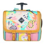 Cartable scolaire  roulettes jungle multicolore