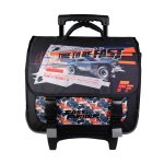 Cartable scolaire � roulettes primaire fast and furious noir