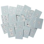 Cartes imperm�ables en silicone souple pour jouer dans l'eau blue