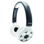 Casque 2 en 1 football bluetooth et filaire avec limitation de son multicolore