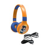Casque 2 en 1 naruto bluetooth et filaire avec limitation de son multicolore