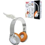 Casque lumineux pliable bluetooth et filaire ast�rix avec limitation du volume multicolore
