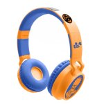 Casque lumineux pliable bluetooth et filaire naruto avec limitation du volume multicolore