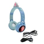 Casque lumineux pliable bluetooth et filaire la reine des neiges avec limitation du volume multicolore ...