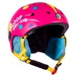 Casque de ski enfant minnie rose / turquoise / jaune
