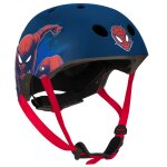 Casque de sport enfant spider - man bleu / rouge